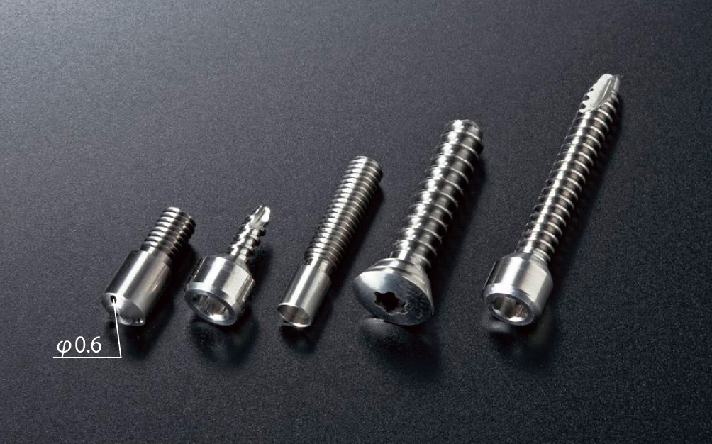 極微細加工 医療部品(チタン)